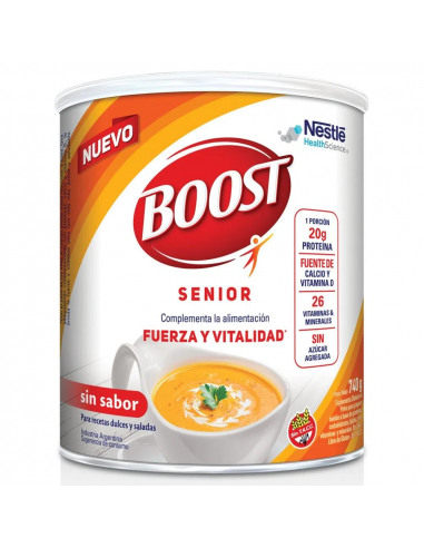 Nestle Boost S/Sabor Lata Polvo x 740 G