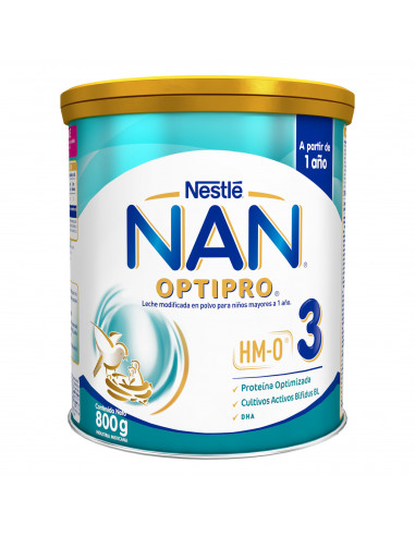 Nestle Nan 3 Optipro Envase x 800 G