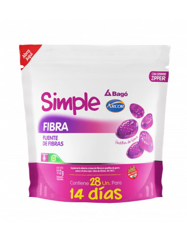 Simple Fibra doy pack 28 unidades