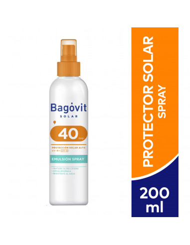 Bagovit Solar FPS40 Emulsión Spray x...