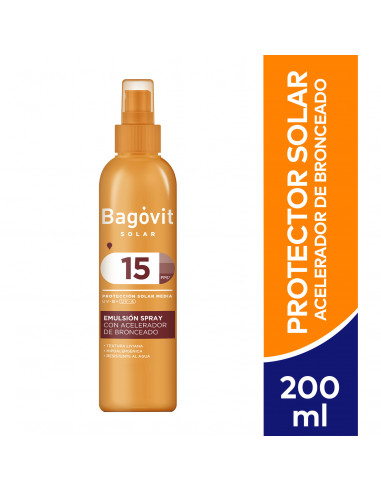 Bagovit Solar Acelerador de Bronceado...