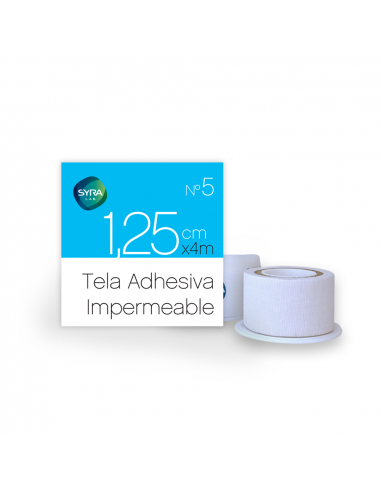 Tela Adhesiva Nº5 1,25cm x 4 mts...