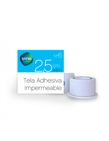 Tela Adhesiva Nº6 2,5cm x 4mts...