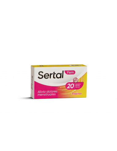 SERTAL FEM x 20 Capsulas Blandas