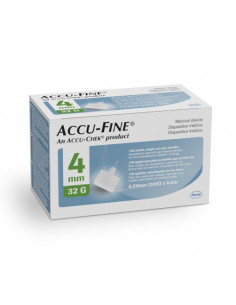 Accu-Fine Agujas 4mm 32G -...