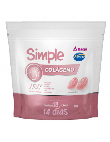 Simple Colageno Frasco x 28 Unidades