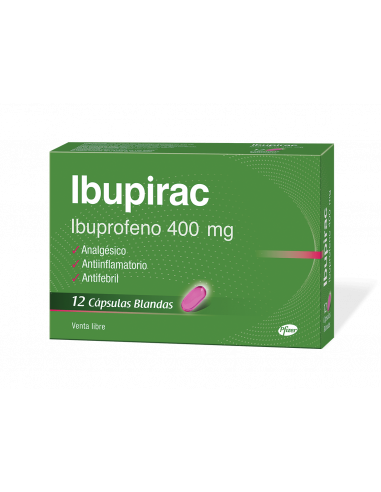 Ibupirac 400 Mg x 12 Cápsulas Blandas