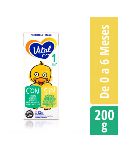 Vital 1 Leche Infantil de 0 a 6 meses...