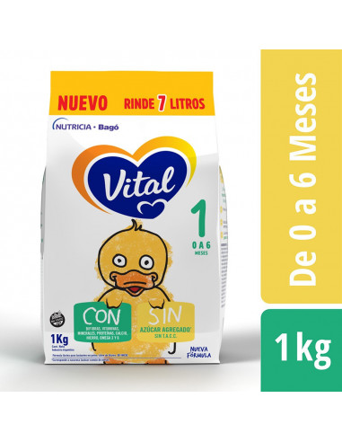 Vital 1 Leche Infantil de 0 a 6 meses...