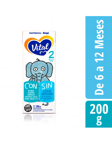 Vital 2 Leche Infantil de 6 a 12...