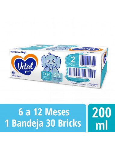 Vital 2 Leche Infantil de 6 a 12...