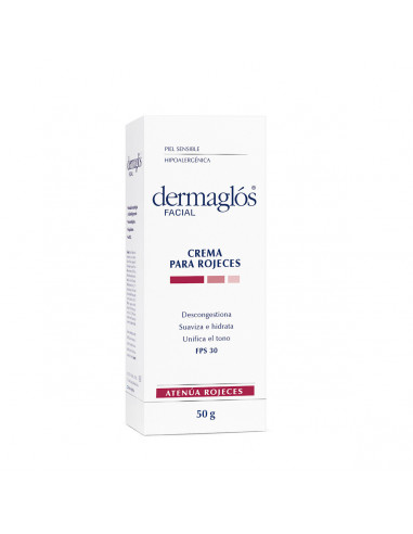 Dermaglós Facial crema Para Rojeces...