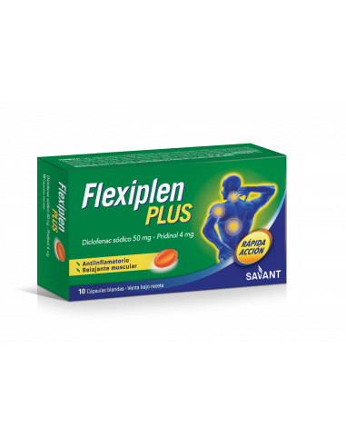 Flexiplen Plus 50/4 Mg x 10 Caps Blandas