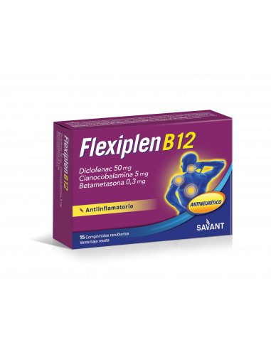 Flexiplen B12 50/0,30/5 Mg x 15 Comp