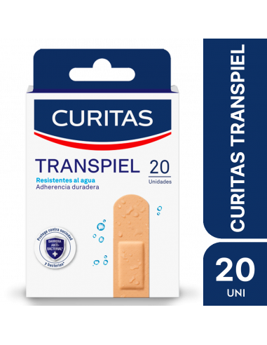 Curitas Transpiel 20 Unidades