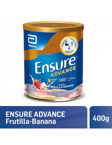 Ensure Advance Frutilla-Banana 400 G