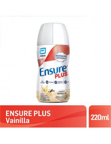 Ensure Plus Vainilla X 220 Ml