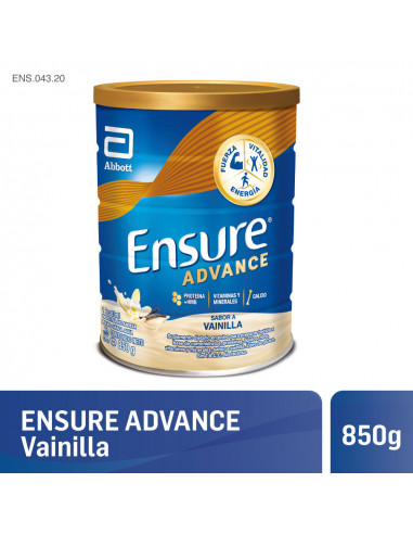 Ensure Advance Vainilla x 850 G