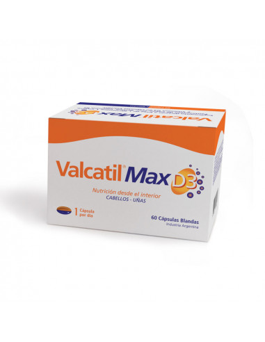 Valcatil Max D3 Capsulas x 60