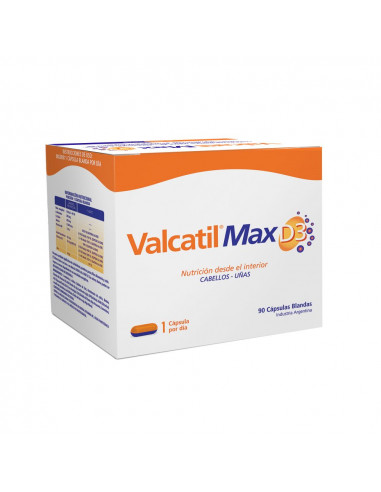 Valcatil Max D3 Cápsulas x 90