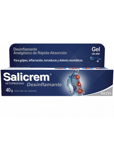 Salicrem Desinflamante gel 40 Gr