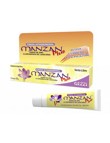 Manzan Plus pomada x 34 Gr