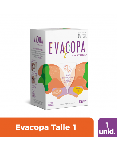 Evacopa copa menstrual talle 1