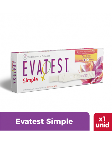 Evatest Simple: 1 test de embarazo