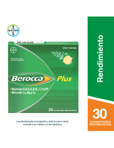 Berocca Plus x 30 Comprimidos...