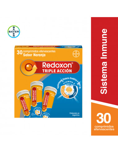 Redoxon Triple Acción con Vitamina C,...