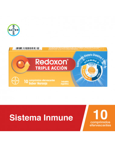 Redoxon Triple Acción con Vitamina C,...