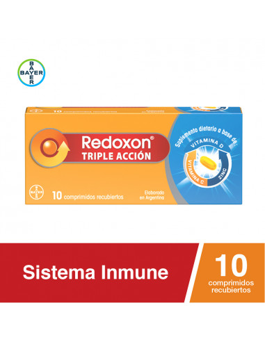 Redoxon Triple Acción con Vitamina C,...