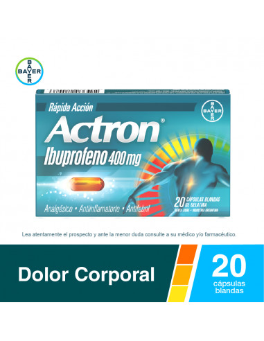 Actron 400 Rápida Acción x 20...