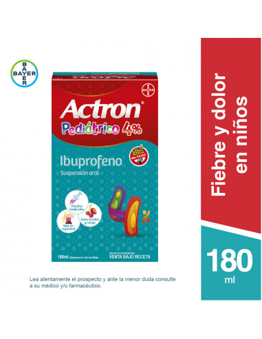 Actron Pediátrico 4% x 180 Ml