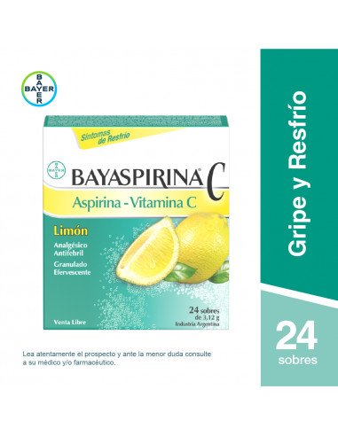 Bayaspirina C x 24 Sobres