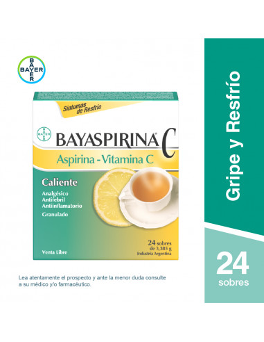 Bayaspirina C Caliente x 24 Sobres