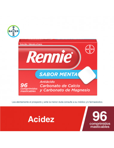 Rennie Antiácido x 96 Comprimidos...