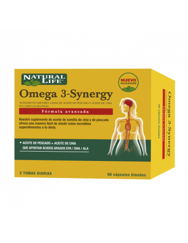 Natural Life Omega 3-Synergy x 60...