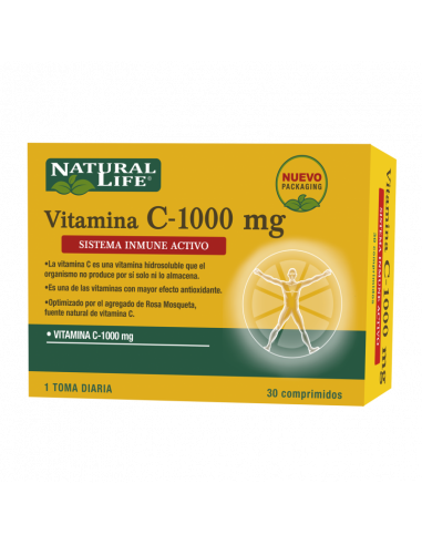 Natural Life Vitamina C x 30 Comprimidos