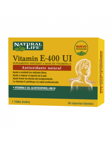 Natural Life Vitamina E-400 x 30...