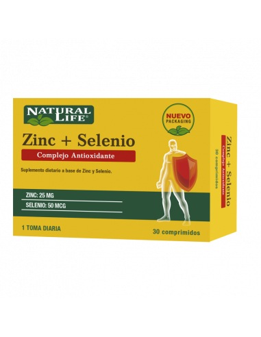 Natural Life Zinc + Selenio x 30...