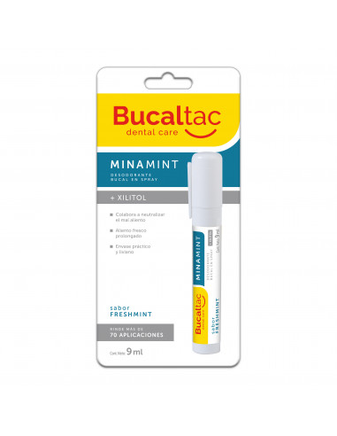 Bucal Tac Minamint Desodorante Bucal...