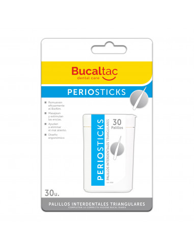 Bucal Tac PerioSticks 30 Palillos...