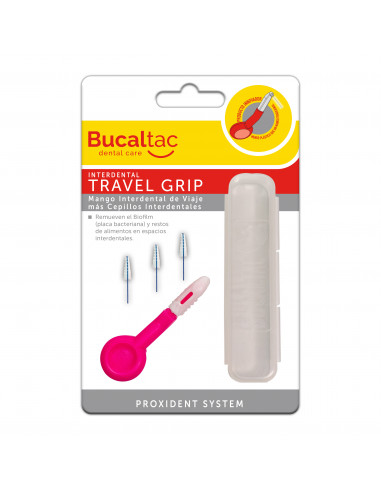 Bucal Tac Travel Grip Mango + 3...