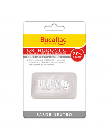 Bucal Tac Cera Orthodont sin Sabor 6...