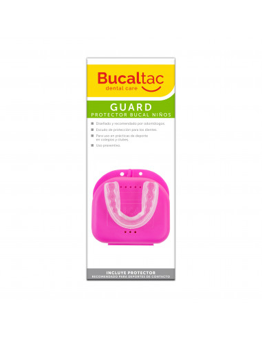 Bucal Tac Guard Kids + Estuche Pro Bucal