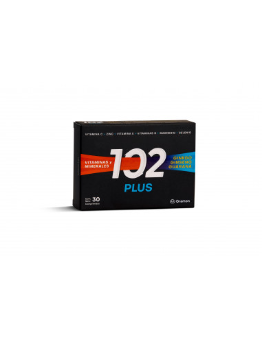 102 Plus 30 comprimidos recubiertos