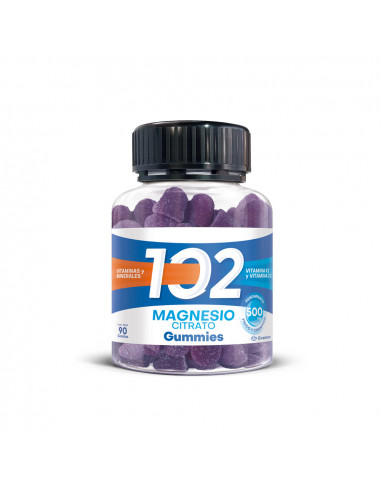 102 Magnesio Gummies Fco x 90 Unidades