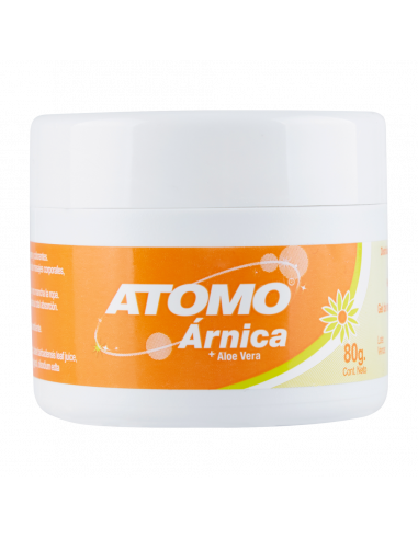 Atomo Desinflamante Arnica Pote 80 Gr