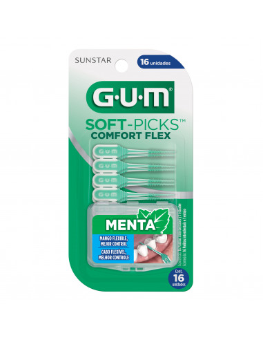 GUM Soft-Picks Comfort Flex Mint